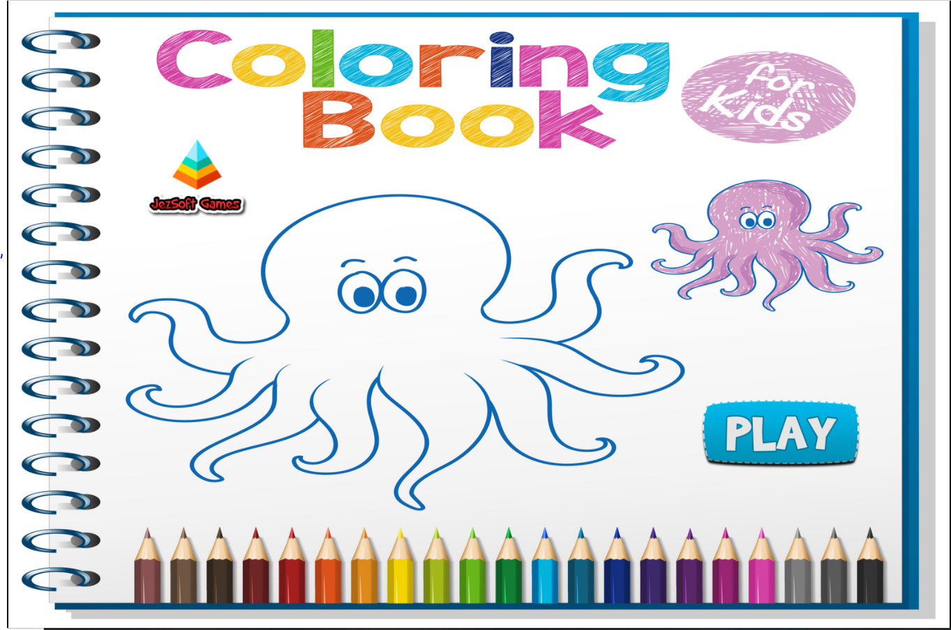 HTML - Colouring Book - Start Screen