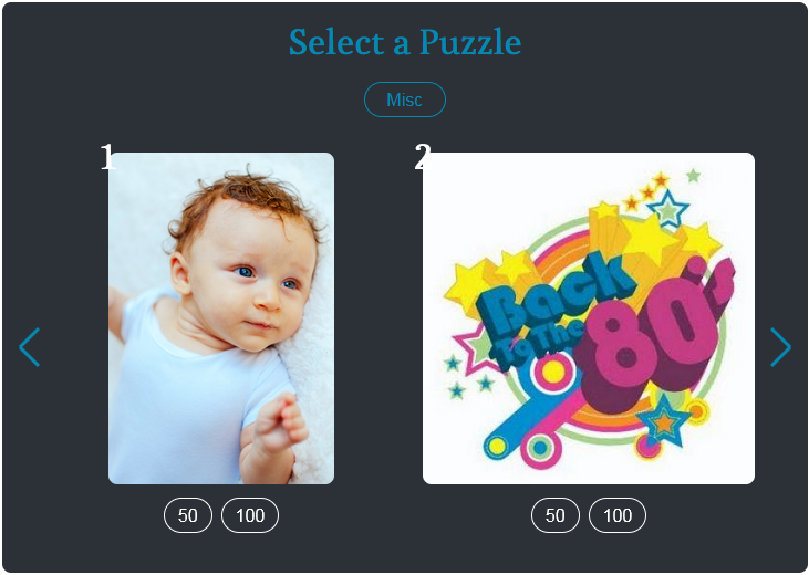 HTML - Jigsaw Puzzle