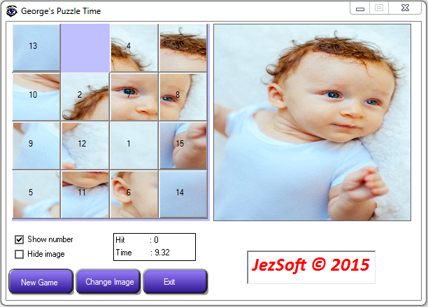 VB6 - George's Slide Puzzle