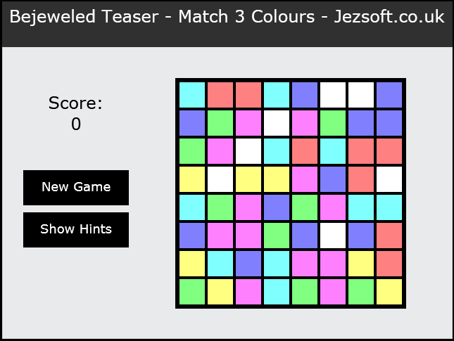 Bejeweled Teaser example